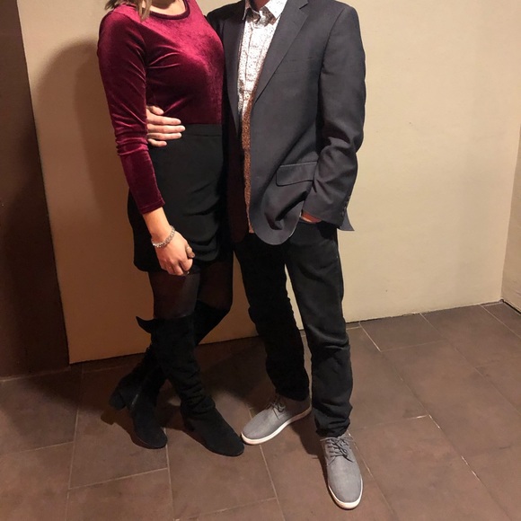 Crushed Velvet Long Sleeve - Picture 4 of 6